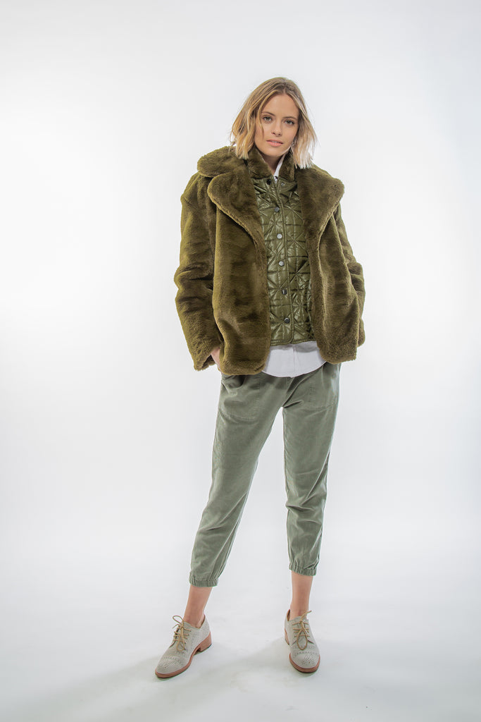  Fashionable Faux Fur Coat for women